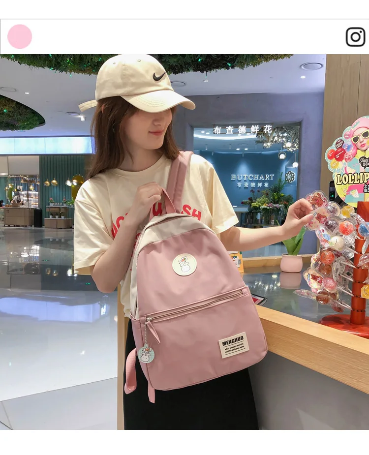 Acquistare Zaino Giapponese Cute Girl 2021 School Bag Femmina Coreano  Junior High College Studente Ins Style Style Laptop Economico | Consegna  Veloce E Qualità | It.Dhgate