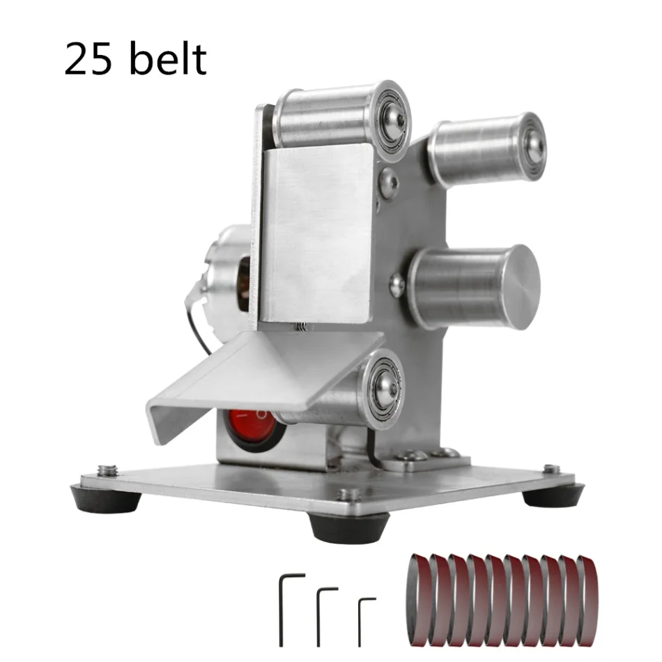 4 типа Многофункциональная Регулируемая дробилка мини электрический шлифовальный станок DIY шлифовальная полировальная машинка для резки краев точилка - Цвет: type 3