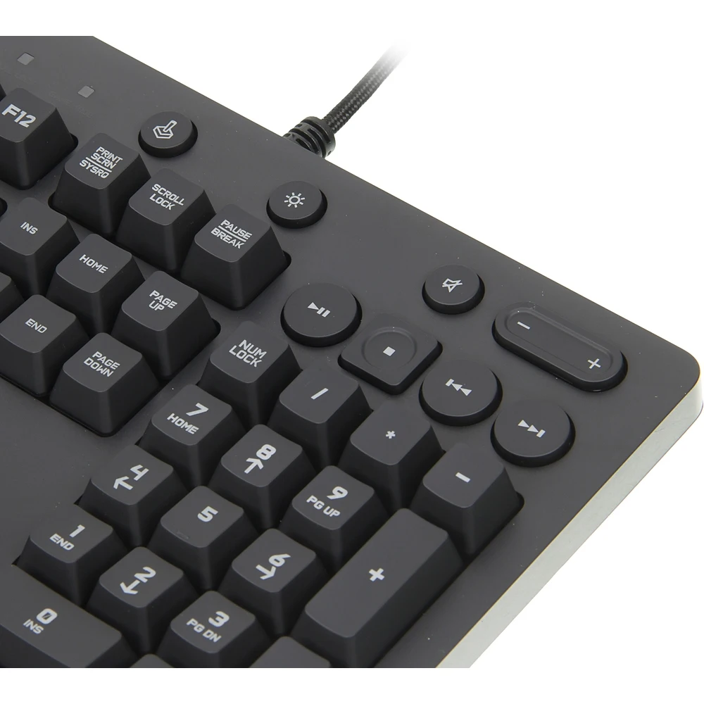 Клавиатура Logitech G213 Prodigy RGB черный USB Multimedia for gamer LED