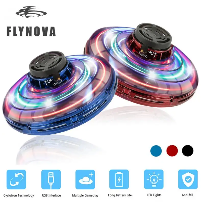 

Mini Drone UFO Flying Fidget Spinner Hand Operated Induction Aircraft Toys For Kids Quadrocopter Dron Juguetes Dropship