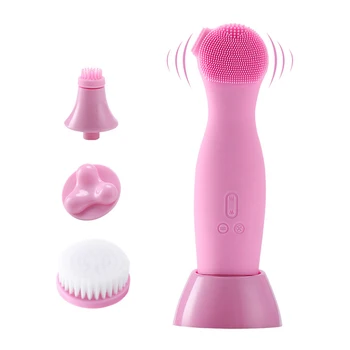 

Automatic Facial Cleansing Machine Electric Pore Facial Cleansing Silicone Multifunctional Rotating Facial Cleansing Machine