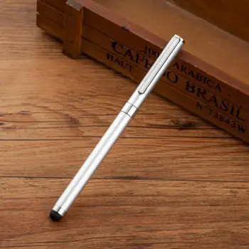 

Stylus Multifunction Tablet Accessories Gifts Cellphone Metal 0.5mm Universal Precision Touch Pen Capacitive 2 in 1 Gel Pen