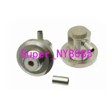 1pce разъем UHF SO239 гнездо перегородка обжимной RG58 RG142 LMR195 правый угол