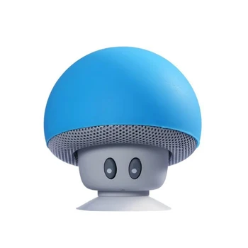 

New Desktop Bluetooth Speaker Mini portable home subwoofer smart speaker Outdoor waterproof cartoon sucker small mushroom speake