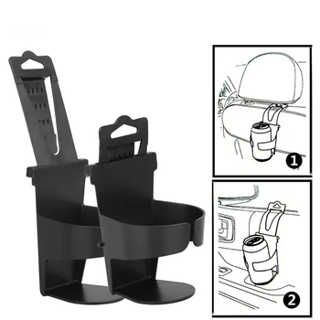 

12-16ounces Car ABS plastic Bottle Door Window Back Beverage Rack Portable