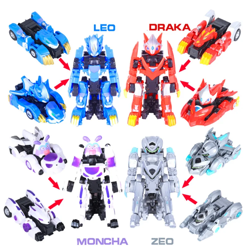 Игрушка Monkart робот трансформер Bitroid Zero Draka Rarrken Leo Moncha Фея вазпер Данте автомобиль