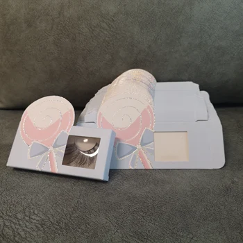 

New Arrival Lollipop Special-Shaped Cardboard Box Empty Wholesale Eyelash Box Packaging Bulk
