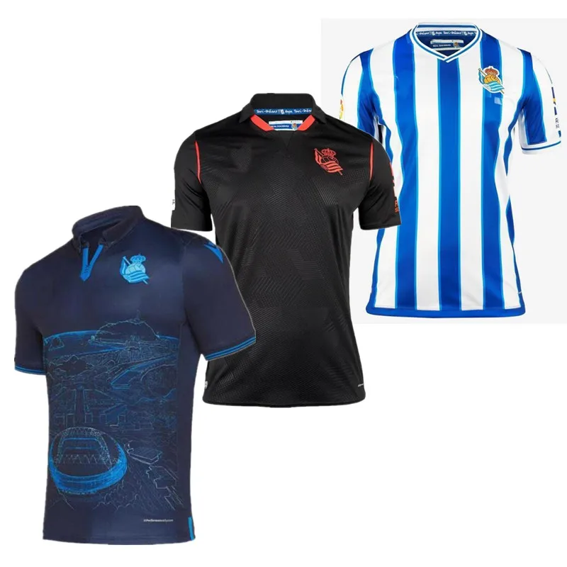Nuevo 2020-21 RS hogar jerséis camiseta Oyarzabal Willian José Portugues SA Igor Zubeldia Real Sociedad FC personalizar