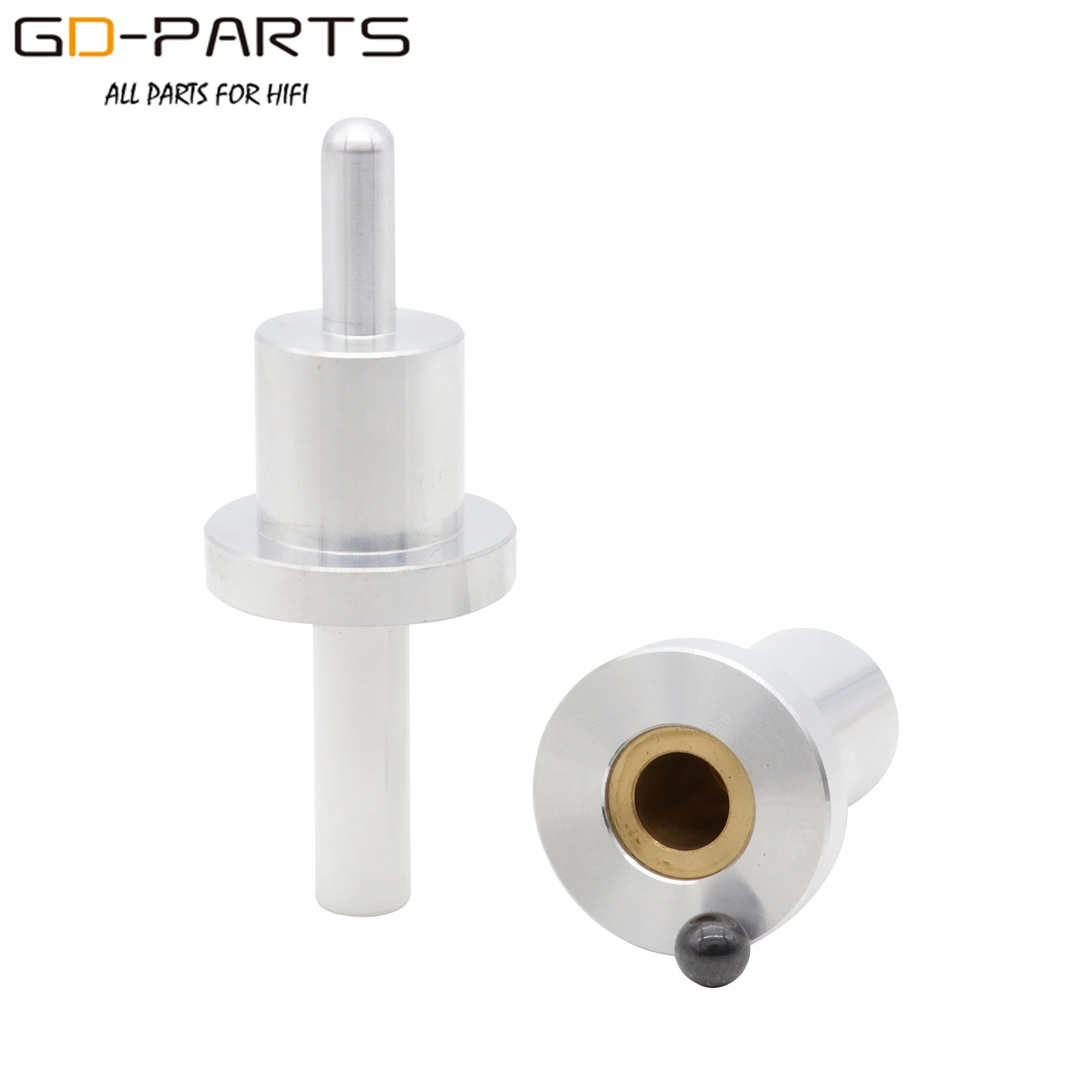 EIZZ High End LP TURNTABLE SPINDLE SHAFT BOLT Stable Smooth Silent No bearing 1Set 4