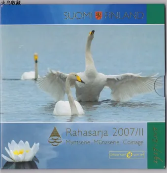 

New Finland 2007 Edition 1/2/5 Euro 9 Piece1 Set Europe Coins New Original Coin UNC Commemorative Edition 100% Real EU