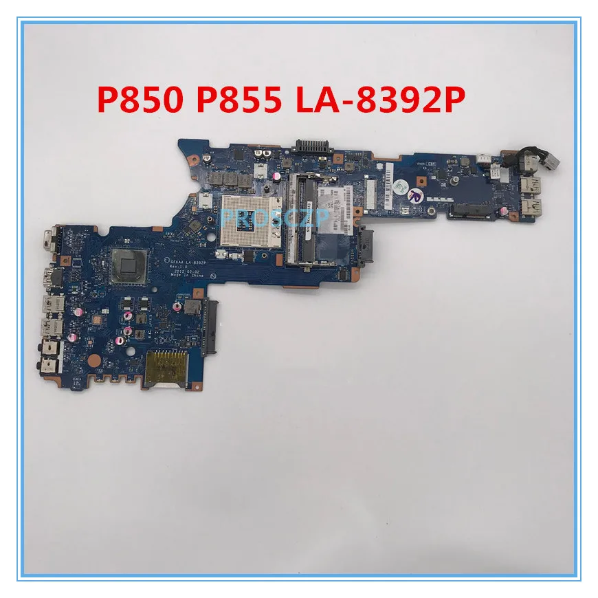 Высокое качество для Satellite P850 P855 K000135160 материнская плата для ноутбука QFKAA LA-8392P HM77 UMA DDR3 хорошо работает