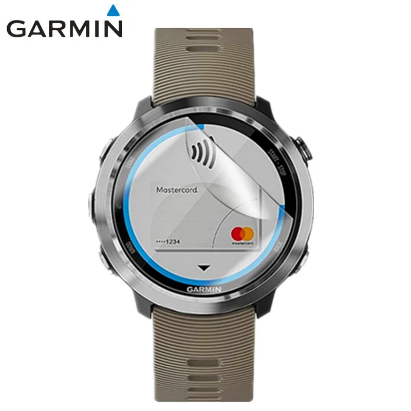 

3 Pcs of Watch Screen protector Guard Cover Shield Film for Garmin Forerunner 645 FR645 HD anti-scratch electrostatic PET film