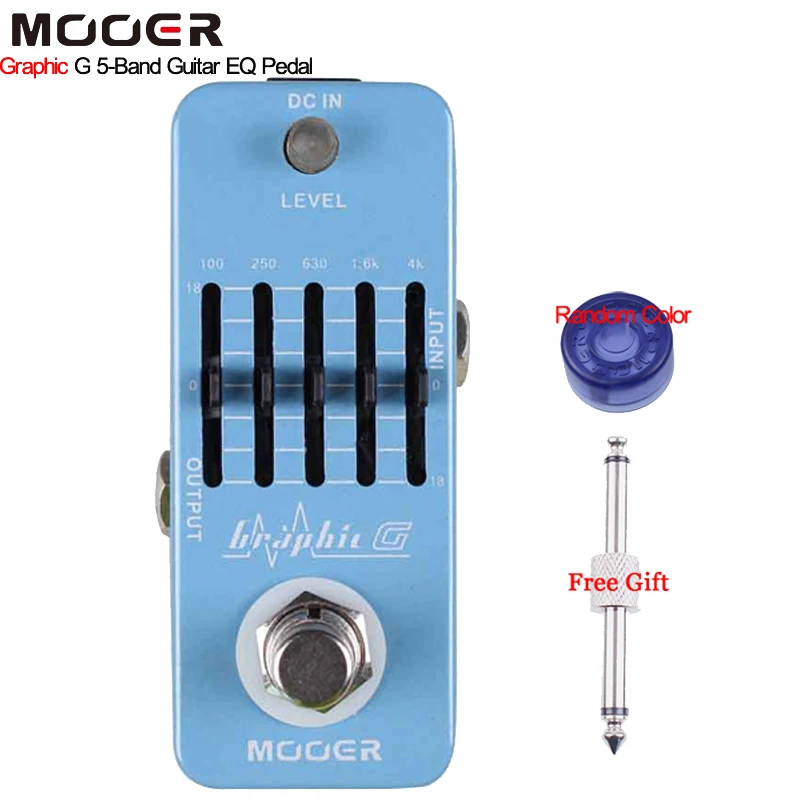 

Mooer Graphic G 5-Band Guitar Equalizer Guitar Effect Pedal Smallest Guitar Graphic Equalizer Effect in the World