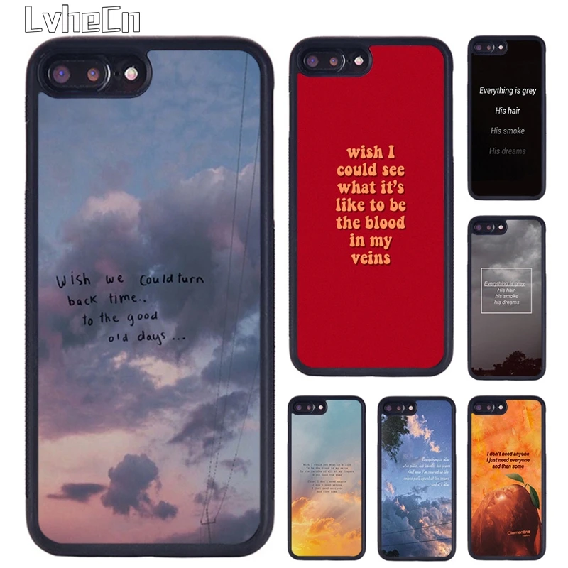 Halsey Colors Texts Custodia Per Telefono Badlands Per Iphone 14 15 13 12 Mini X Xr Xs Max Cover Per Apple 11 Pro Max 6S 8 7 Plus Se2020