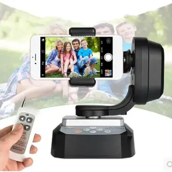 

Yt-500 Panoramic Electric Remote Control Gimble Mobile Phone Self-Timer Live Tripod For Gopro Micro Single For Sony Qx Camera