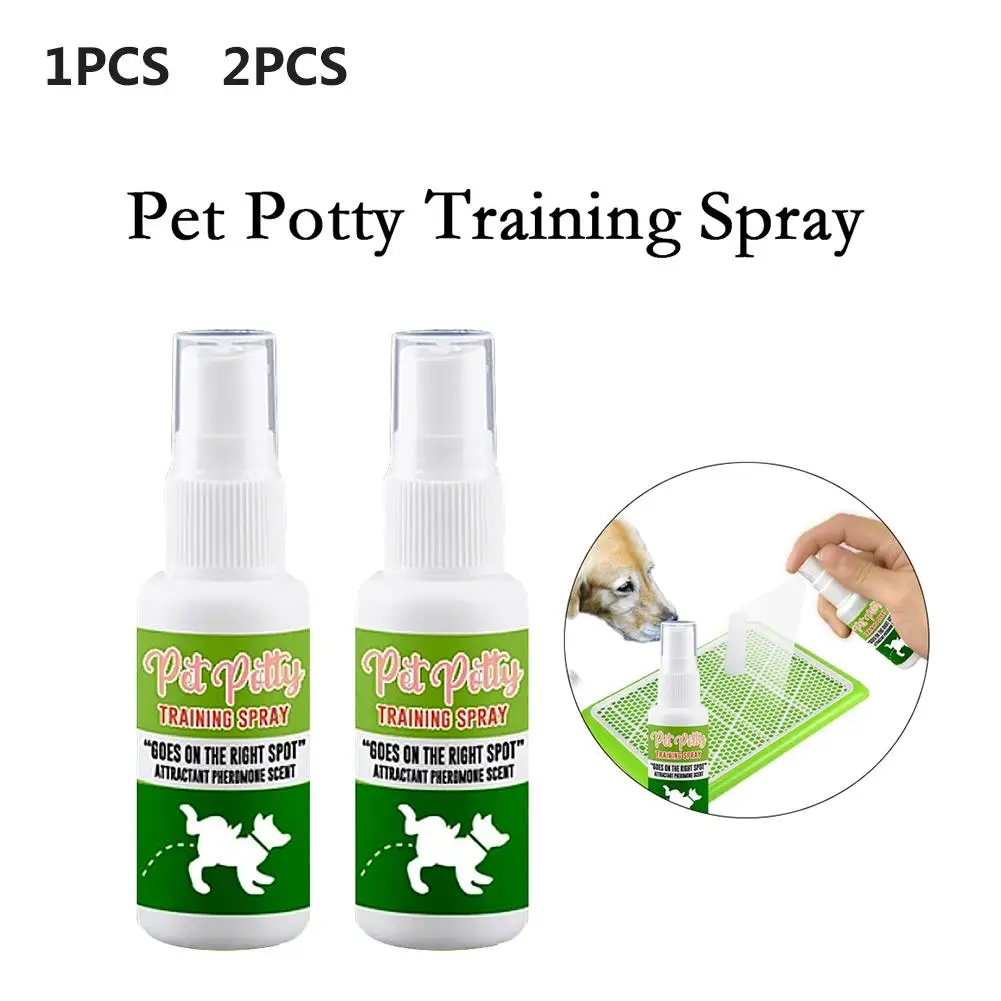 

30ml Pet Defecation Agent Dog Defecation Inducer Dog Potty Training Aid Spray Puppy Cat Pet Toilet Training Sprayed Training Ind