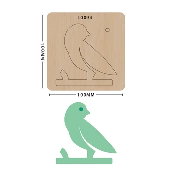 

Scrapbook Die Cut Cute Birds DIY handmade New Dies For 2020 Wooden Die-cutting Template Cutting Mold