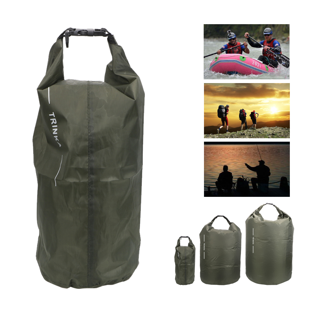 8L 40L 70L Waterproof Storage Bag Outdoor Traveling Carrying Bags For Boating Kayaking Canoeing Floating Dry Sack Pouch Portable