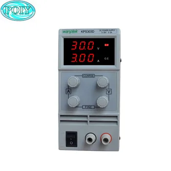 

Automatic Conversion 110V/220V KPS303D LED display switch DC Power Supply protection function 0-30V/0-3A 0.1V/0.01A