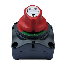 8 V-50 V DC двойное портативное Батарея электрораспределительной коробкой многопозиционного переключателя 200A главный выключатель аккумуляторной батареи 4 позиции переключатель для автомобиля на колесах Лодка
