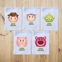 Персонализированная сумка с животными для фермы 12 шт.-Подарочная сумка для фермы на день рождения-Подарочная сумка на заказ для фермы-Детские Сумки на день рождения-Персонализированная сумка