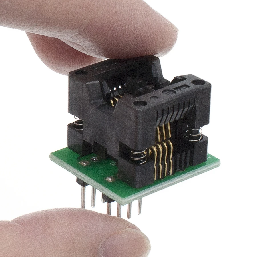 Обновленная версия тестовый зажим SOIC8 SOP8 для EEPROM 93CXX / 25CXX/24CXX встроенное
