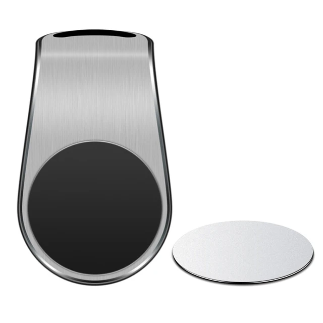 Magnetic Car Phone Holder Air Vent Clip Mount Stand in Car For Mercedes Benz W211 W203 W204 W210 W124 AMG W202 CLA W212 SMART Silver