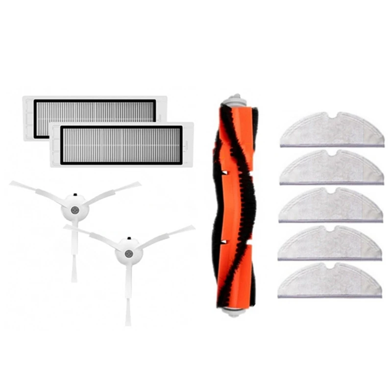 

Side Brush Roll Brush HEPA Filter Suitable for Xiaomi Roborock Robot S50 S5 S6 Xiaowa Vacuum Cleaner Spare Parts Kits