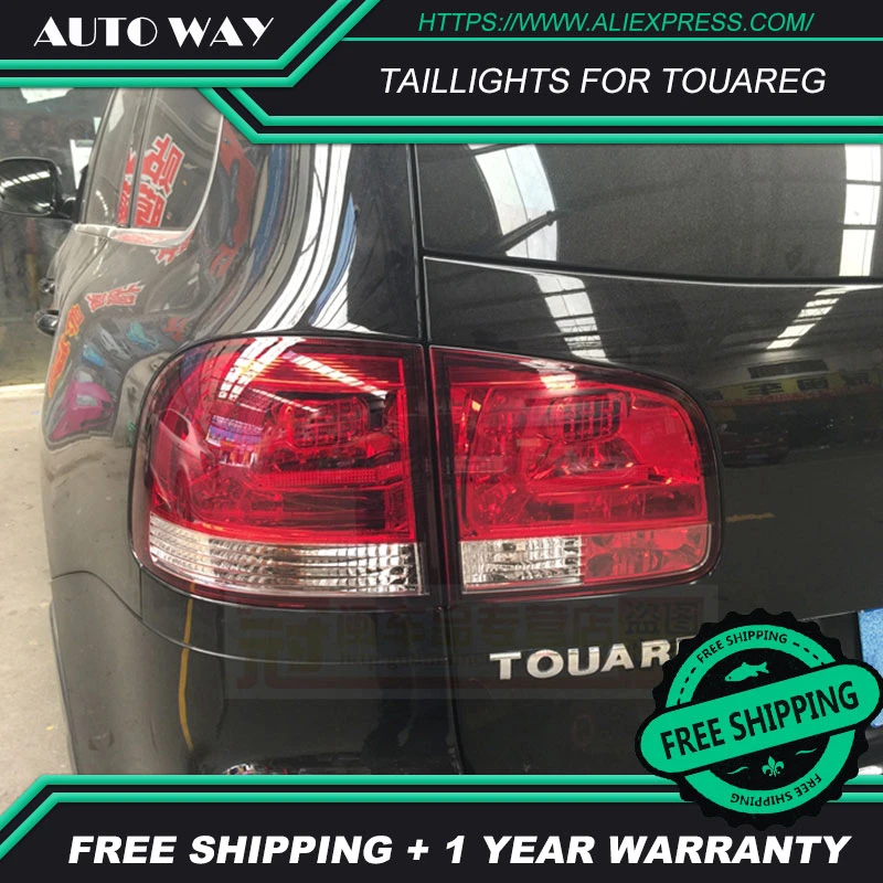 Car Styling tail lights for VW Touareg taillights LED Tail Lamp rear