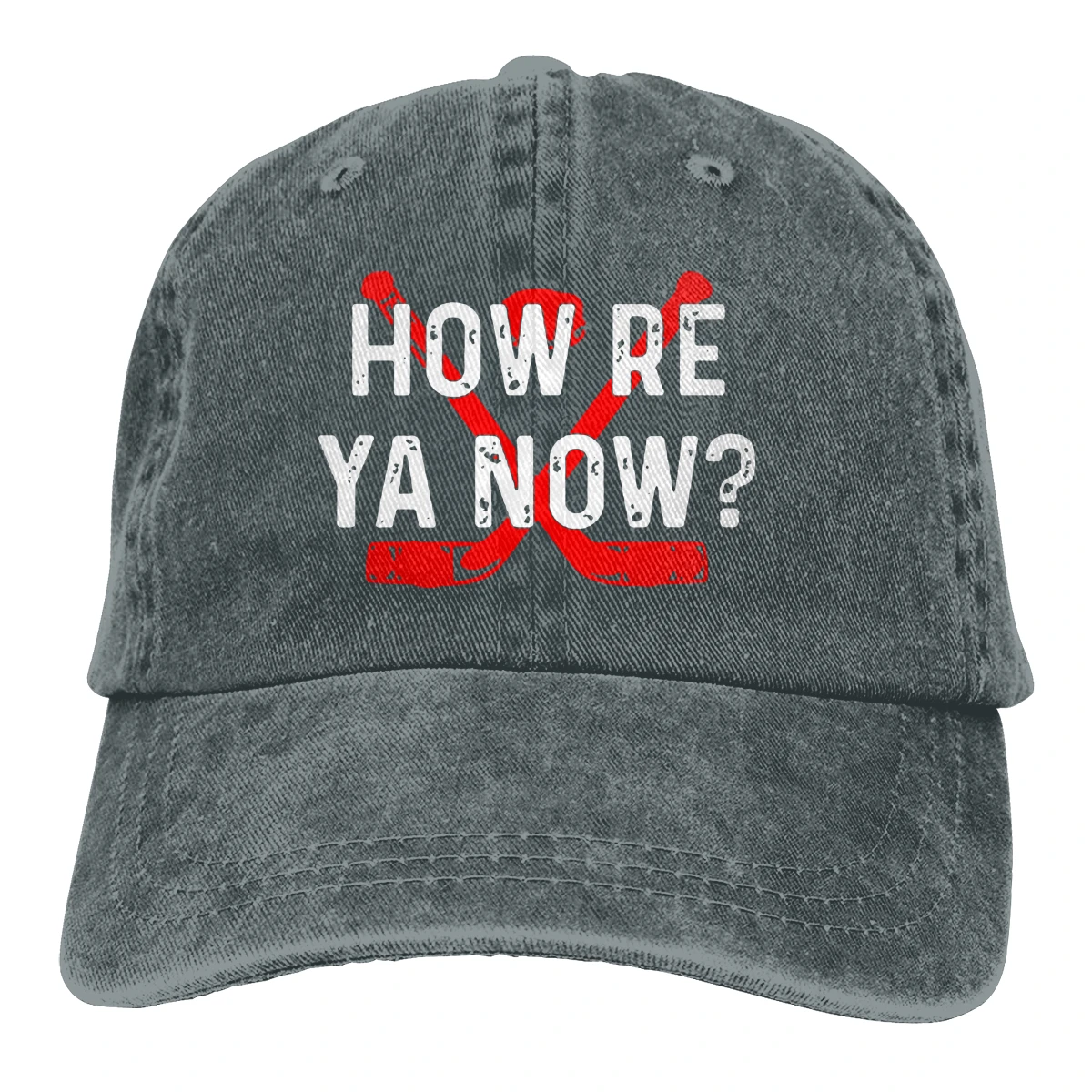 How Are You Now Casquette Deep Heather Мужская и женская джинсовая бейсболка с завязками Регулируемая Кепка для папы и гольфа