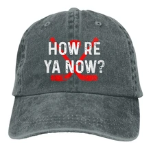 How Are You Now Casquette Deep Heather Мужская и женская джинсовая бейсболка с завязками Регулируемая Кепка для папы и гольфа