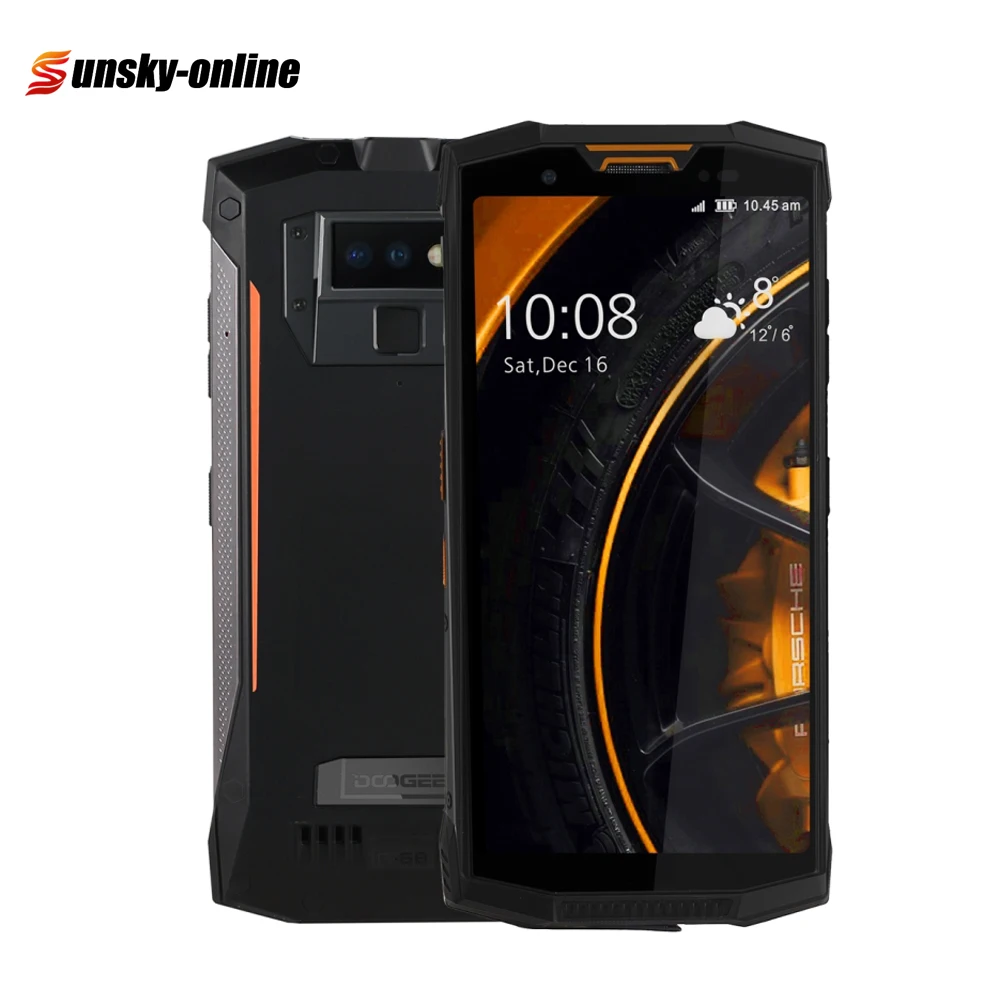 DOOGEE S80 прочный смартфон 10080 мАч 6 ГБ + 64 Гб рация 5 99 ''Android 8 1 IP68 водонепроницаемый