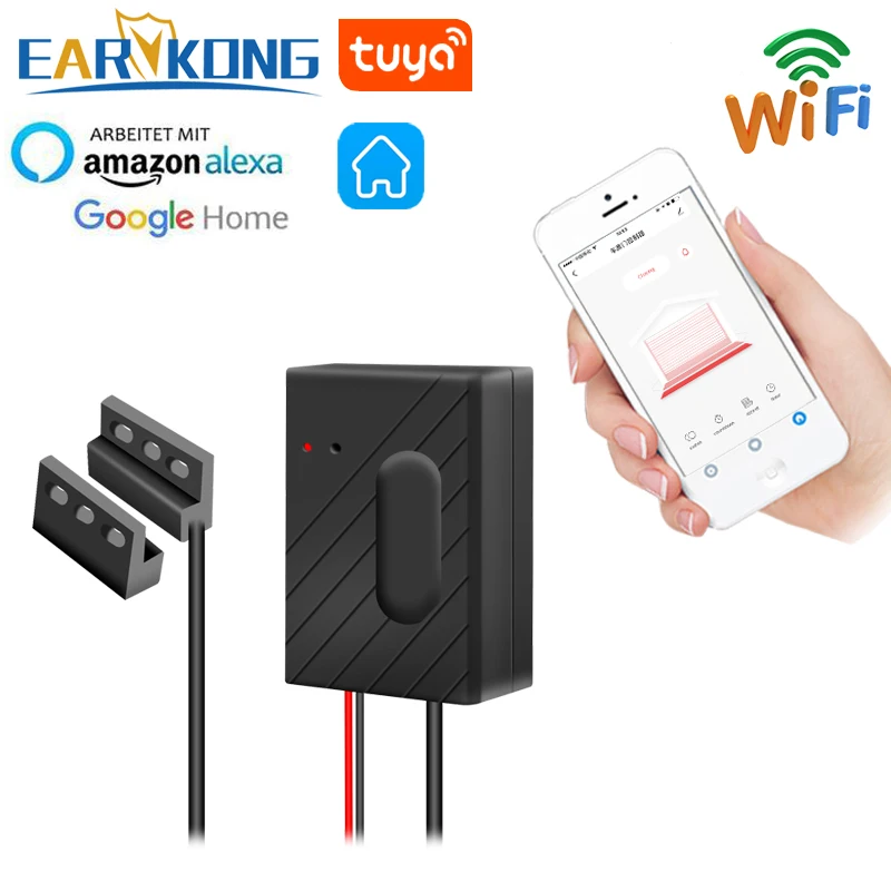 EARYKONG Wi Fi открывалка для гаражных ворот умный гараж совместим с Alexa Echo Google Home Smart Life