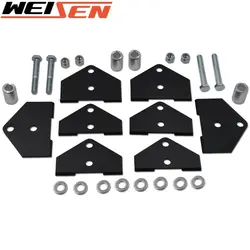 Kit de levage complet avant et arrière, 2 pouces, accessoires UTV, supports de montage pour modèles Polaris RZR 800 EFI 