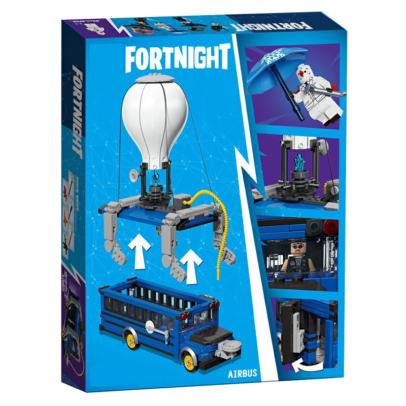 Fortress Night Airbus Модель самолета Совместимость с legoings строительные блоки идей Воздушный самолет Кирпичи игрушки для детей Подарки