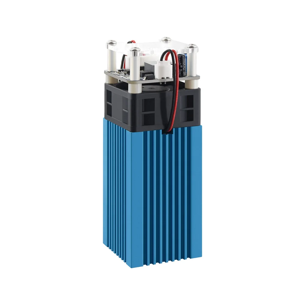 40W High Power 450NM Fixed Focus Blue Laser Module  Laser Engraving And Cutting TTL Module 5500mw Laser Tube + Lifting Table