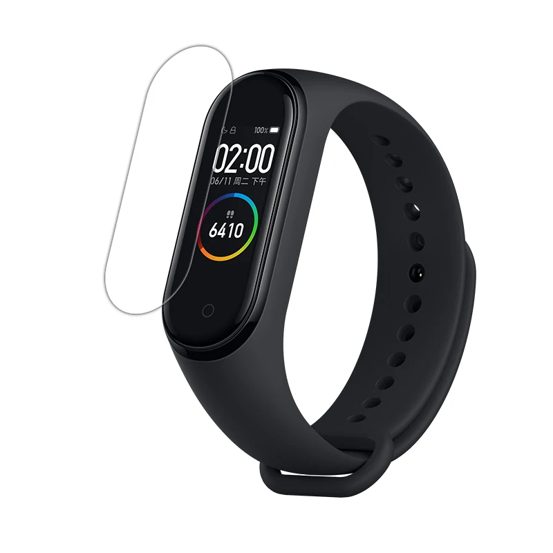 HD Clear Film NILLKIN для xiaomi mi band 4 защита экрана HD супер прозрачная 6 Упаковка протектор экрана для xiaomi band 4 глобальная версия протектор - Цвет: HD Clear Film