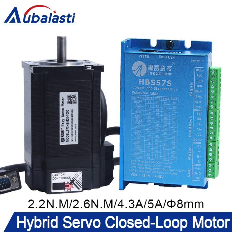 Leadshine Hybrid Servo Closed Loop Motor 57CME23/26/23 BZ and Driver