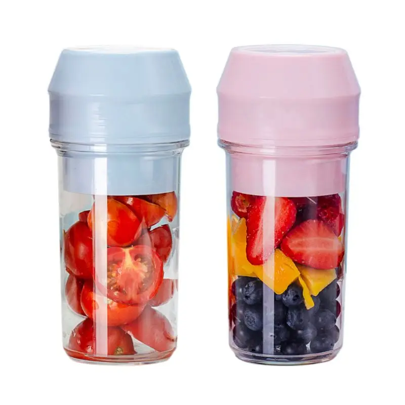 

USB Rechargeable Mini Blender Portable Personal Smoothie Juicer Mixer with 4 Pcs Blades for Home Office Travel