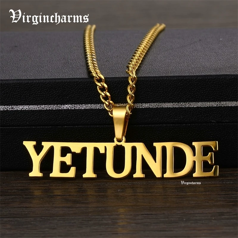 Custom Name Necklaces for Women Men 