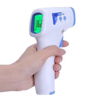 

Forehead Ear Thermometer Non-Contact Infrared Thermometer Digital Clinical Instant Fever Temperature Infrared Scanner Dropship