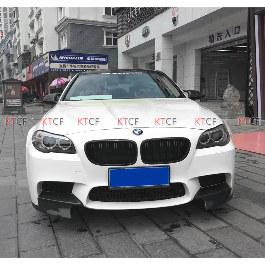 Передние бамперы для BMW 5 серии F10 M5 2012 - 2016 из углеродного волокна/стеклопластика 2