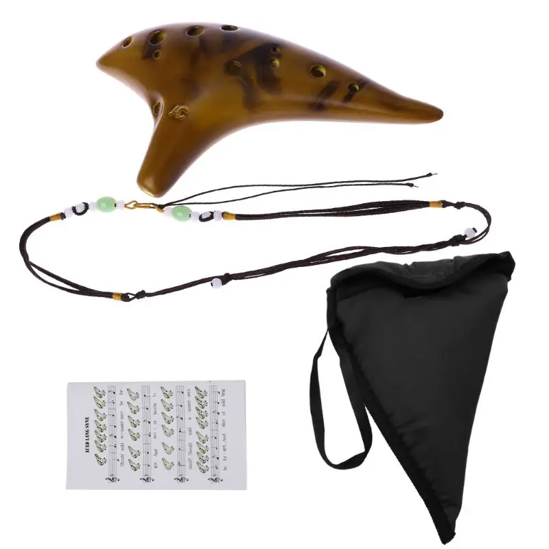 Legenda A 12 Fori Zelda Ocarina Of Time Alto C Flauto In Ceramica Fumante Ocarina Hot 62Kf