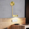 modern wall lights 9W With switch led wall lamps gold wall lamps livingroom indoor lighting  Bedside For Bedroom wall sconce ► Photo 3/6