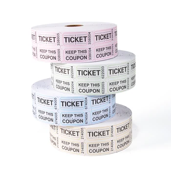 

Raffle Tickets, ( 2000 Double Tickets) Total 50/50 Raffle Tickets