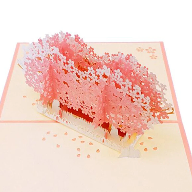 Поздравительная открытка подарки креативный 3D трехмерный ручной работы