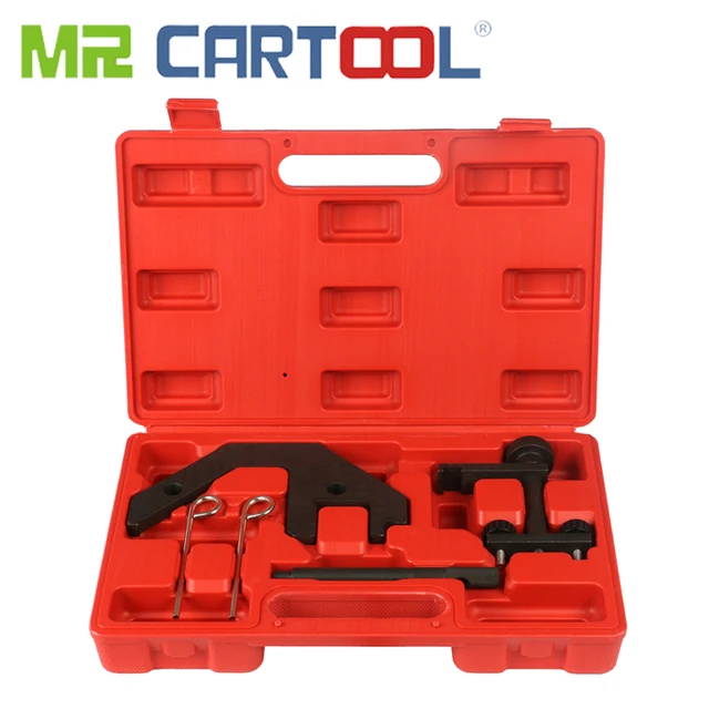MR CARTOOL Engine Timing Locking Camshaft Alignment Tool Set For BMW 2.0/3.0 Ltr Diesel Engines E38/E39/E46/M47/M57 1