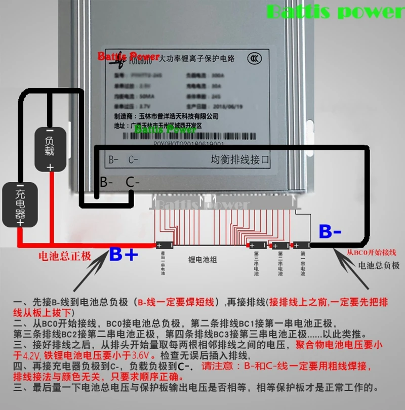 4S 8S 12S 12S 20 24S 32 40С с 100A 200A 300A 500A 1000A lifepo4 батарея BMS для детей возрастом от 12v 96v 108v 120v 72v 84v 48v аккумуляторная батарея