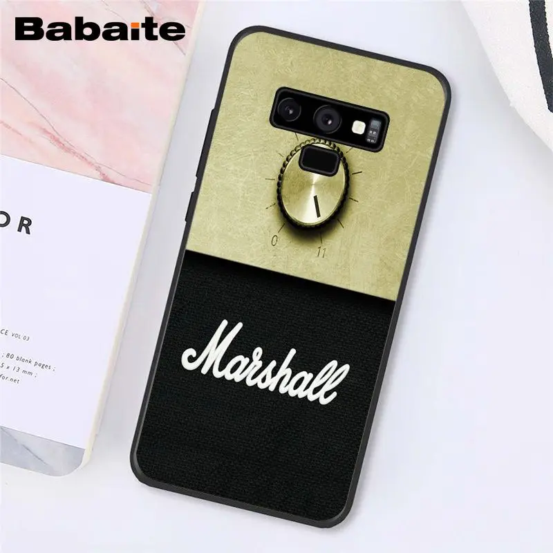 Babaite гитары amp marshall чехол для телефона samsung Galaxy A50 S10 Plus Note9 Note8 7 10 Pro