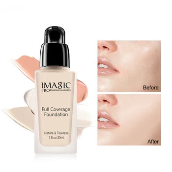 

Hot 30ML Liquid Foundation Makeup Base Face Cover Concealer Long Lasting Makeup Skin Tone Foundation